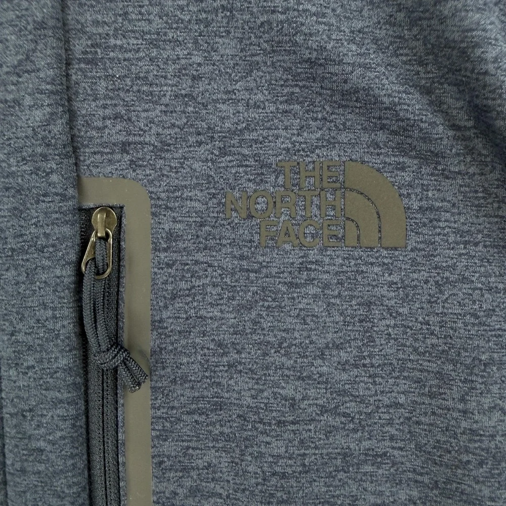 The North Face Jacket Mens Medium Blue Thermal 1/4 Zip Fleece‎ Pullover NF0A7V63